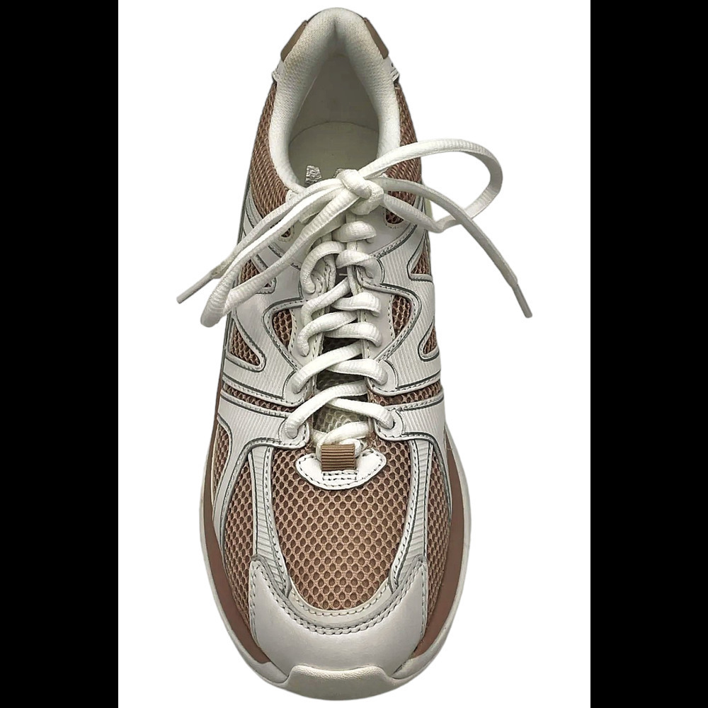 Michael Kors Women's Kit Extreme Mesh and Leather Trainer Pink Multi - Medium - Picture 2 of 3